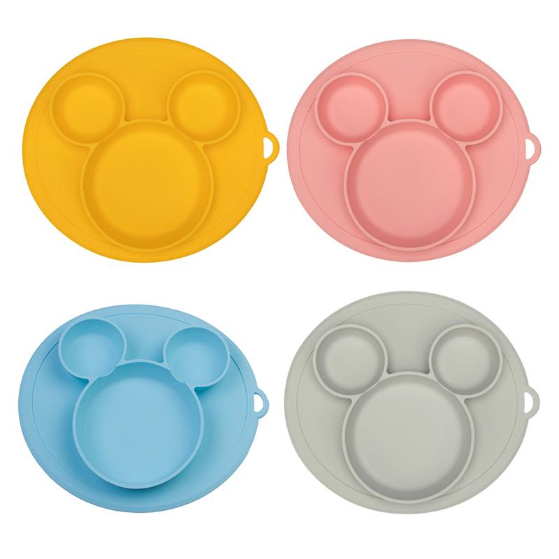 Baby Silicone Plate Kids Bowl