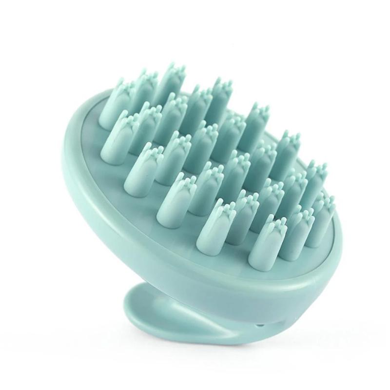  Manual Scalp Stress Relax Hair Shampoo Brush Head Massager