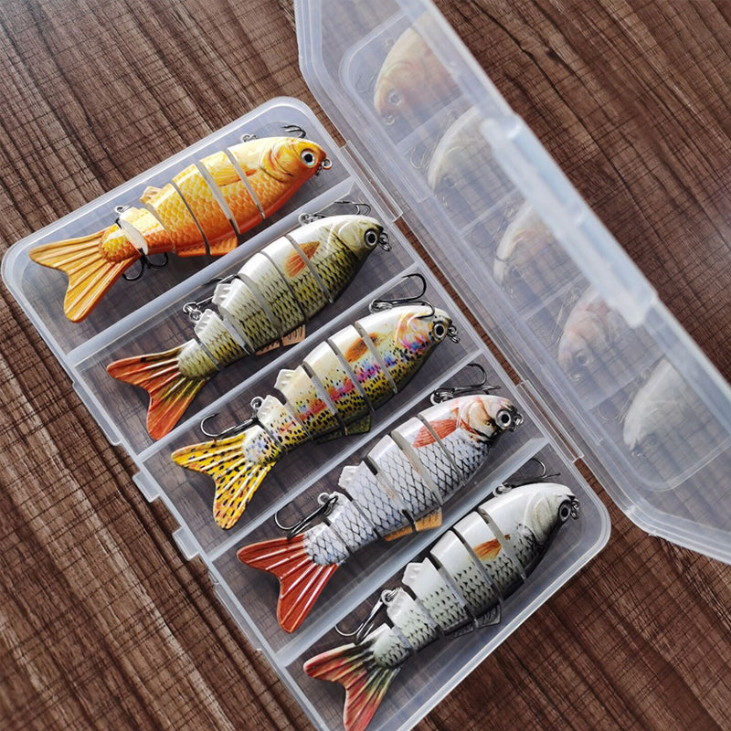 Bionic Swimming Lures Set ( 5pcs )